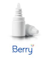 multi use eye dropper with an antimicrobial tip with berry global logo
